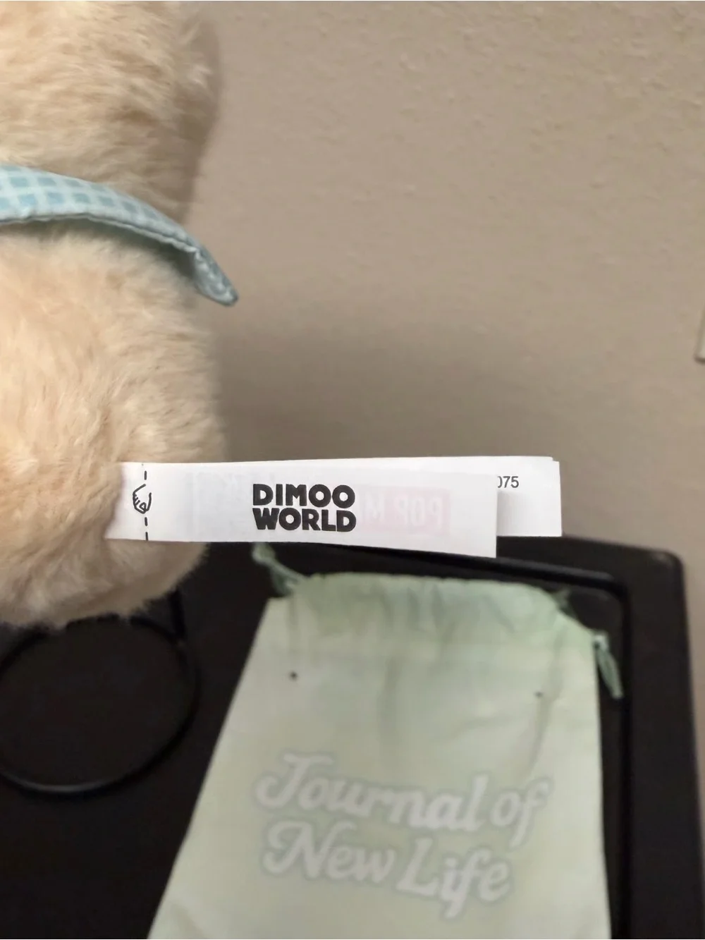 Pop Mart Dimoo Journal of New Life Plush Pendant - Curiosity